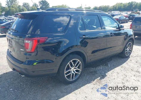 2018 Ford Explorer Sport из США, поврежденный, VIN 1FM5K8GT1JGA64390